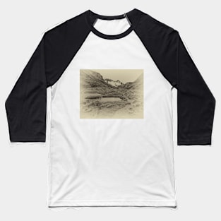 A moody day in Patagonia Baseball T-Shirt